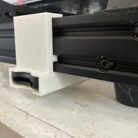 Small SD Card Reader Bracket for V-Slot 2020 linear rail design 3D Printing 405285