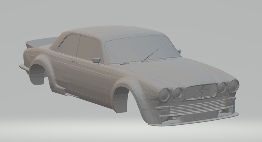 Jaguar Broadspeed XJC 3D Print 407053 Jaguar Broadspeed XJC 3D Print 407053