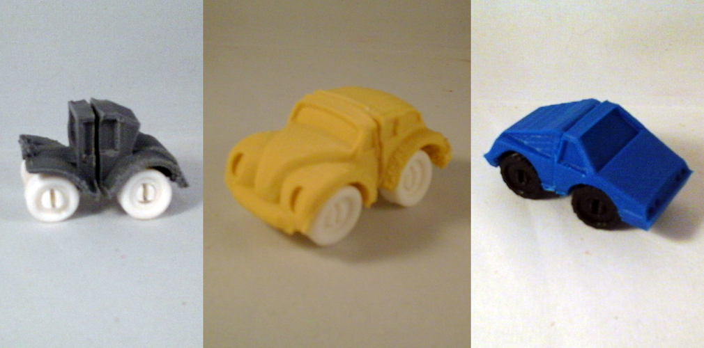 ModWheels Modular Toy Car Set 1 3D Print 4075