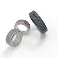 half way 3 raw wedding ring - Thumbnail 6