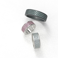 half way 3 raw wedding ring - Thumbnail 8
