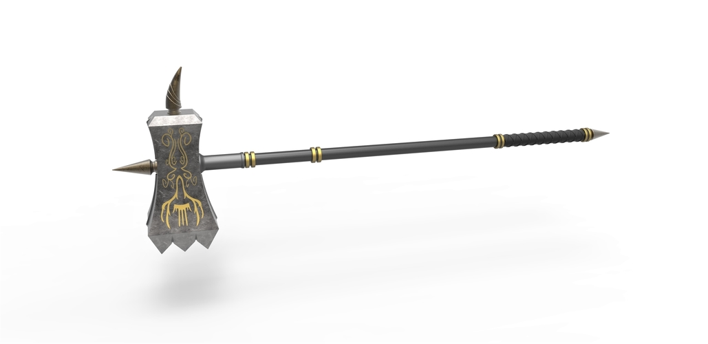 Warhammer of King Robert from Game of Thrones 3D Print 413421 Warhammer of King Robert from Game of Thrones 3D Print 413421
