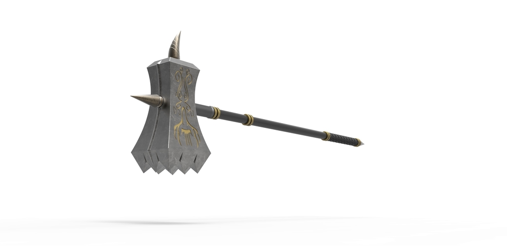 Warhammer of King Robert from Game of Thrones 3D Print 413424 Warhammer of King Robert from Game of Thrones 3D Print 413424