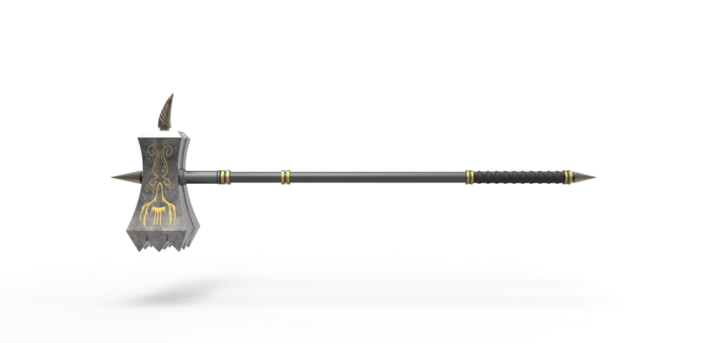 Warhammer of King Robert from Game of Thrones 3D Print 413425 Warhammer of King Robert from Game of Thrones 3D Print 413425