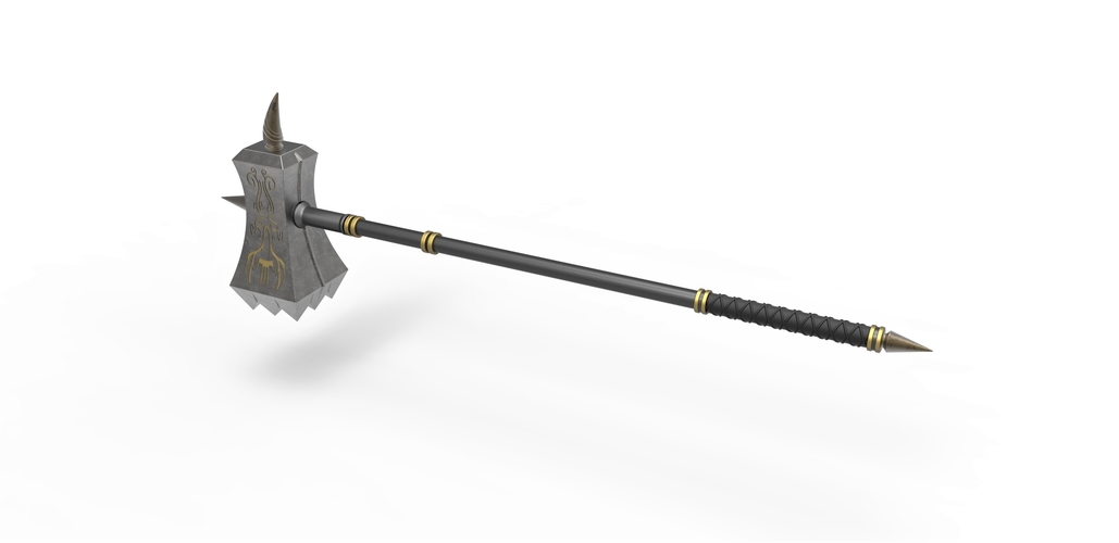 Warhammer of King Robert from Game of Thrones 3D Print 413428 Warhammer of King Robert from Game of Thrones 3D Print 413428