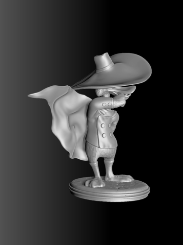 Чёрный плащ.Для 3д печати.STL. 3D Print 414286 Чёрный плащ.Для 3д печати.STL. 3D Print 414286