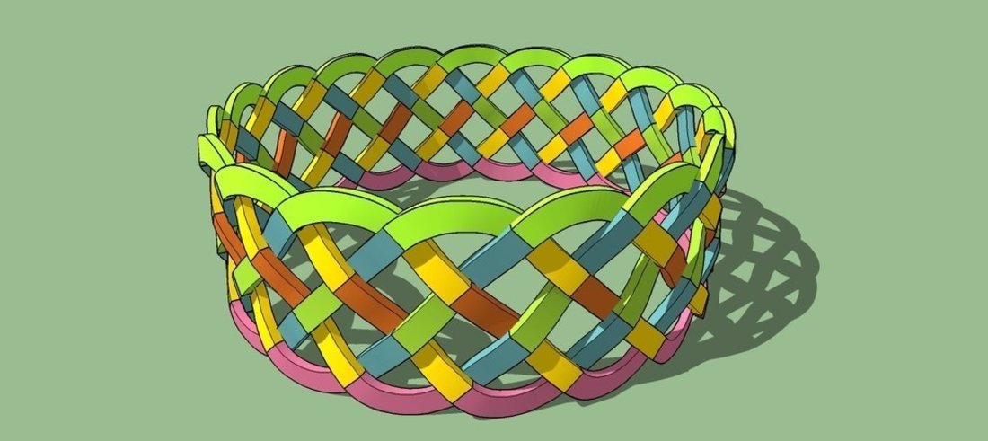 Celtic wristband 3D Print 41494