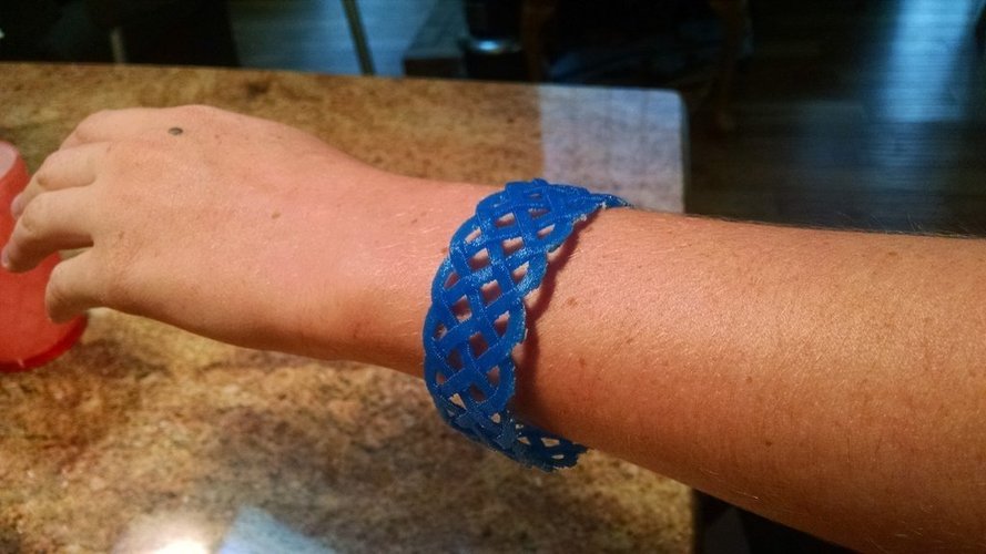 Celtic wristband 3D Print 41496
