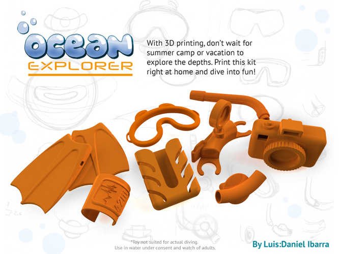 Ocean Explorer 3D Print 4156