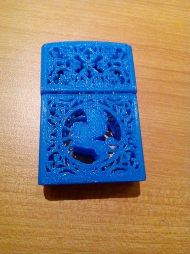 Nice Zippo Case 3D Print 41631