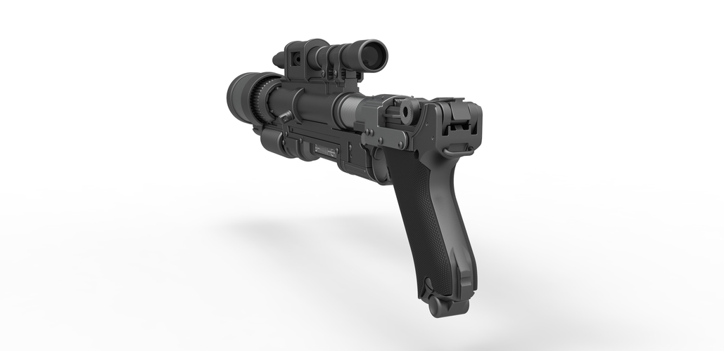 Ion Launcher Blaster A-180 from Star Wars 3D Print 416479 Ion Launcher Blaster A-180 from Star Wars 3D Print 416479
