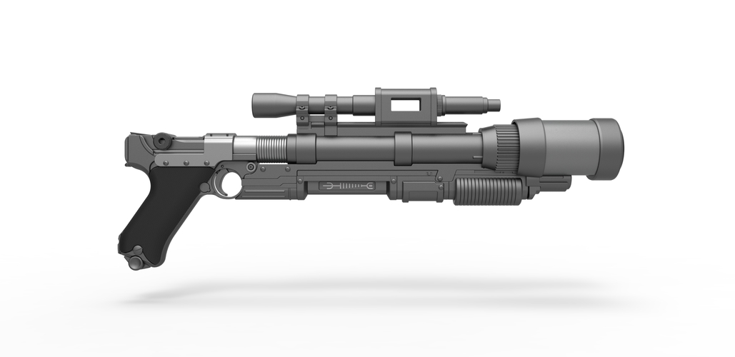 Ion Launcher Blaster A-180 from Star Wars 3D Print 416482 Ion Launcher Blaster A-180 from Star Wars 3D Print 416482