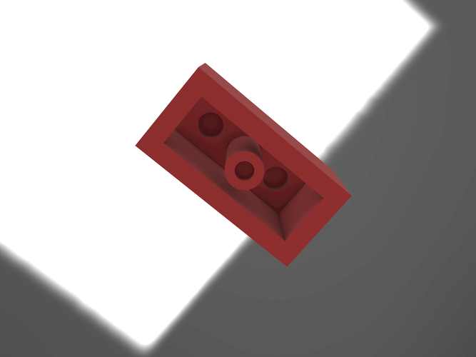 LEGO Brick - 1X2 3D Print 417006
