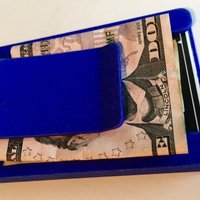 Small Wallet with money clip 3D Printing 41769