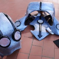 Small Xelor wearable female armor from Wakfu game 3D Printing 41835