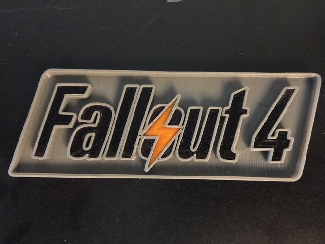 Fallout 4 Logo 3D Print 42013