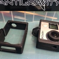 Small AG GoPro Hero4 Frame 3D Printing 42081