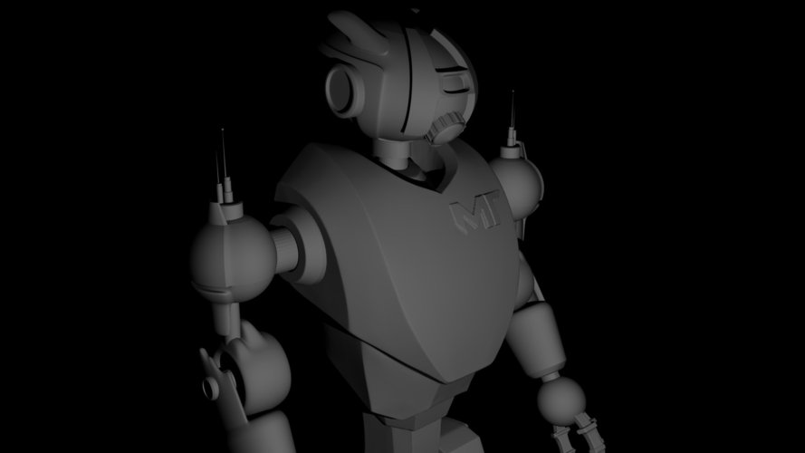 Maker Tron-armed sentinel 3D Print 42095 Maker Tron-armed sentinel 3D Print 42095