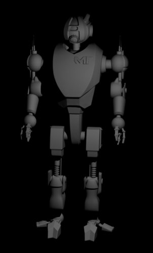 Maker Tron-armed sentinel 3D Print 42096 Maker Tron-armed sentinel 3D Print 42096