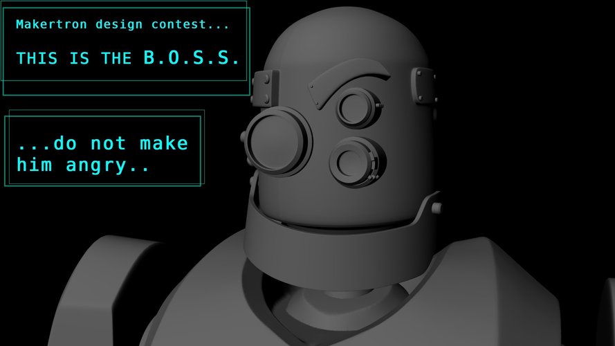 THE B.O.S.S. - makertron 3D Print 42219 THE B.O.S.S. - makertron 3D Print 42219