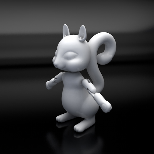 Baby Animal Figures  - Set of 5 3D Print 4256