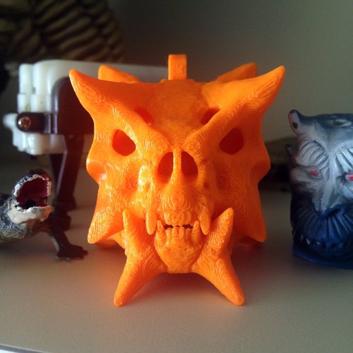 Gankra Skull Charm  3D Print 42644