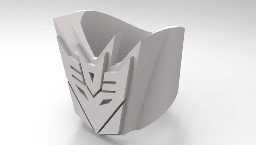 Decepticon Ring - US size #9 3D Print 42828