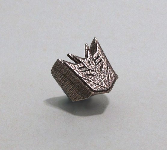 Decepticon Ring - US size #9 3D Print 42829