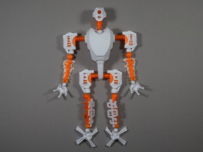 MT-20 : Animated Hybrid Robot 3D Print 42978
