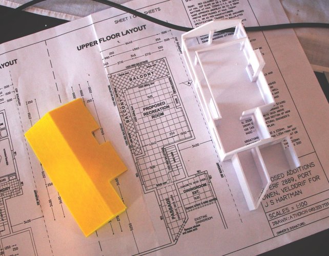 House Extension Model 3D Print 43008