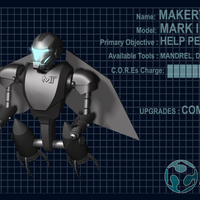 Small MAKERTRON-MARK I SUPPORT KIT (FULLY 3D FDM PRINTABLE) 3D Printing 43091
