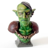 Small Goblin bust 3D Printing 43178