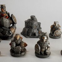 Small Dwarves army (15mm) 3D Printing 43181