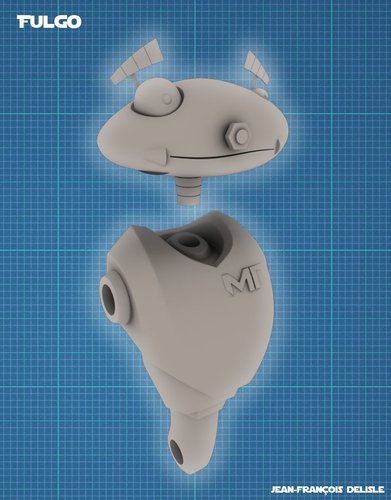 Fulgo, Diplomatic MakerTron robot 3D Print 43191 Fulgo, Diplomatic MakerTron robot 3D Print 43191