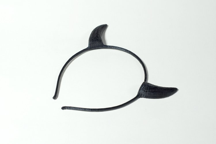 Devil Horns Headband 3D Print 43248
