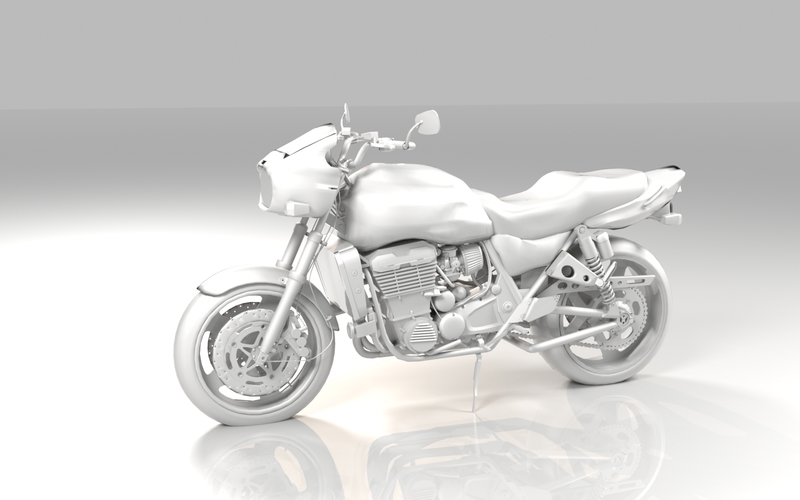 Motorcycle 3D Print 4346