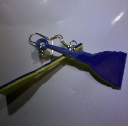 Mole Antonelliana Earrings 3D Print 43755 Mole Antonelliana Earrings 3D Print 43755