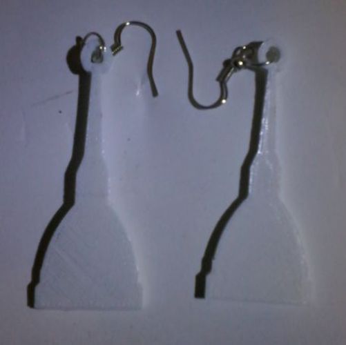 Mole Antonelliana Earrings 3D Print 43756 Mole Antonelliana Earrings 3D Print 43756