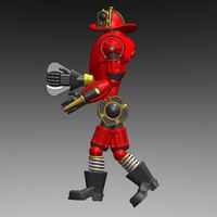 Small C.H.I.E.F. - Fireman MakerTron 3D Printing 43880