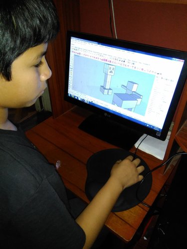 Children tank made by a child 3D Print 44071 Children tank made by a child 3D Print 44071