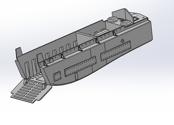 LCVP 2 "Higgins-boat" 1:35 Bausatz 3D Print 44143