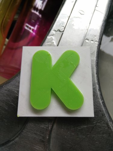 Kickstarter Logo 3D Print 44157