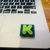 Small Kickstarter Logo 3D Printing 44158
