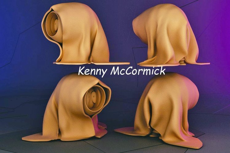 Spooky Kenny Figurine 3D Print 44250