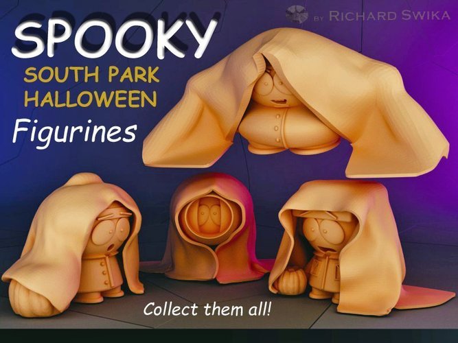 Spooky Kenny Figurine 3D Print 44251