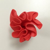 Small Sketch line vase 3D Printing 44789