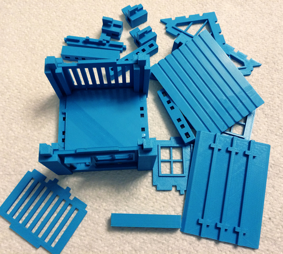 Printable Architectural Kit (Series 1) 3D Print 4479