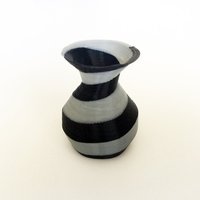 Small 2 Color Spiral Vase (#1) 3D Printing 44853