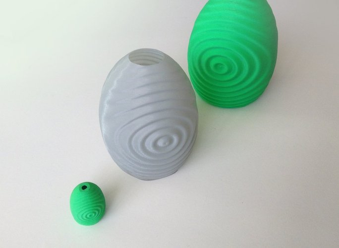 Ripple Vase 1 3D Print 45100
