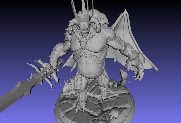 Daemon Prince Behemoth 3D Print 45596